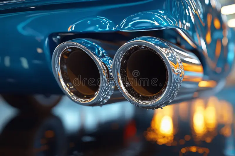Dual Chrome Exhaust Tips