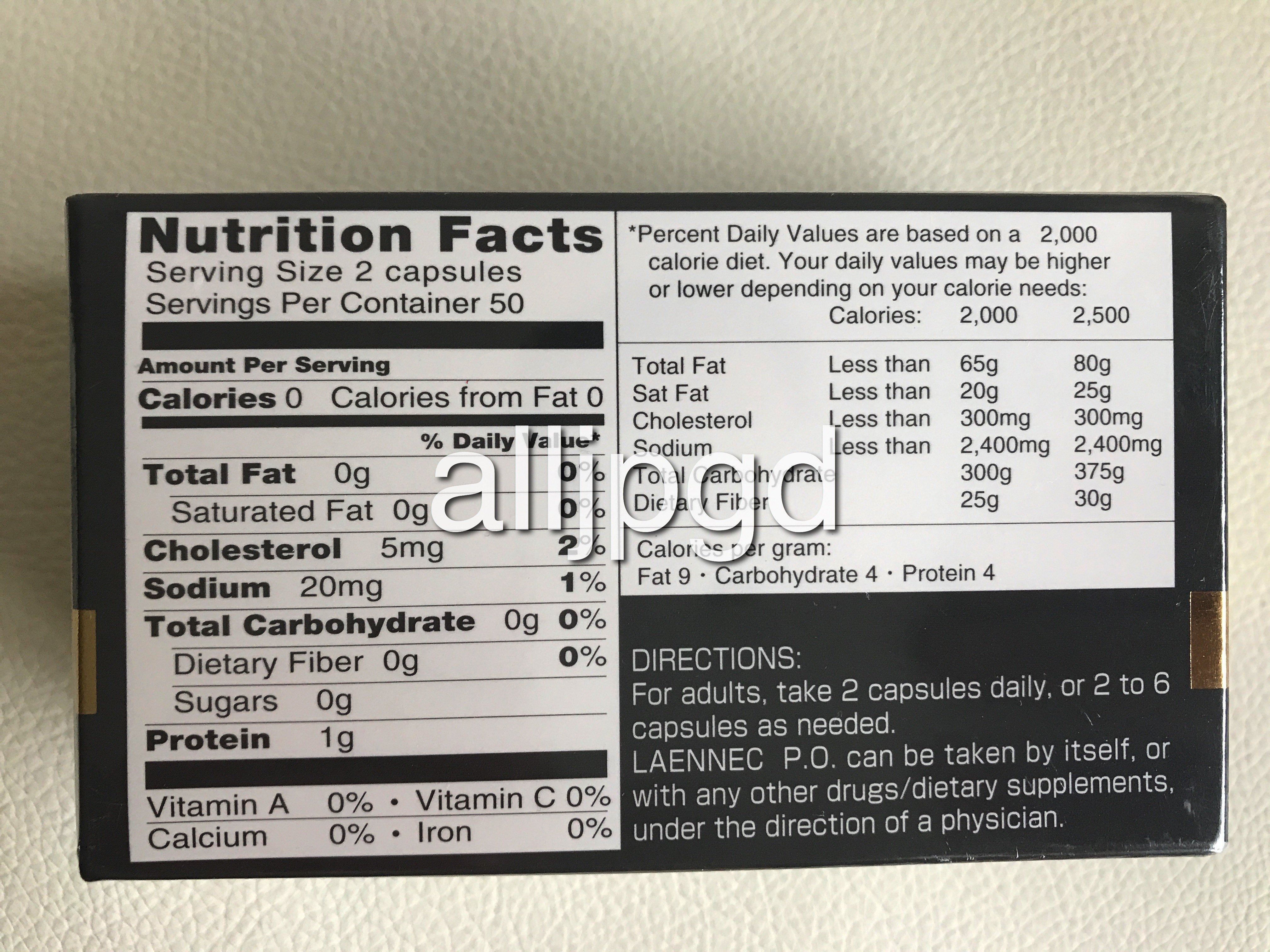 Laennec PO 100capsules