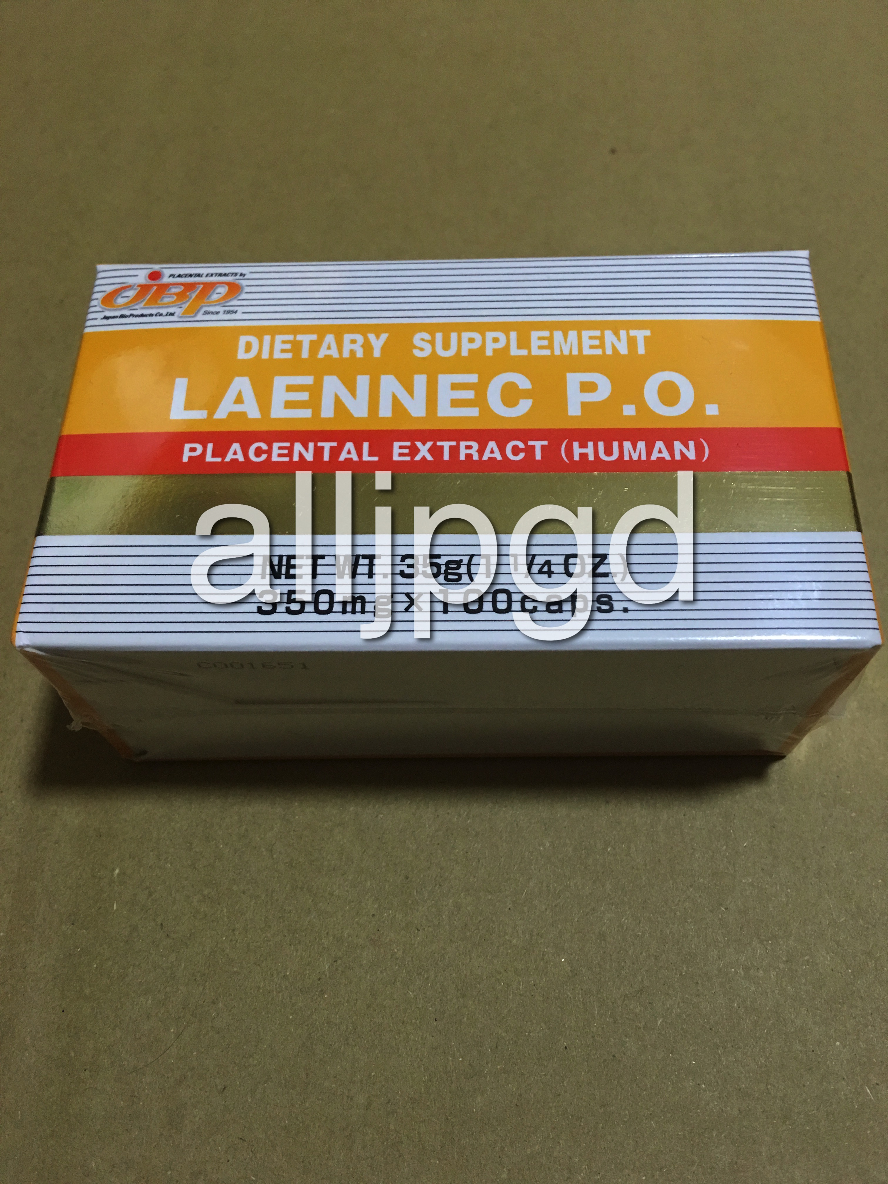Laennec po yellow box 100capsules