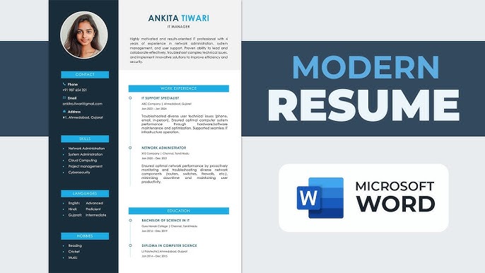 Create professional CV