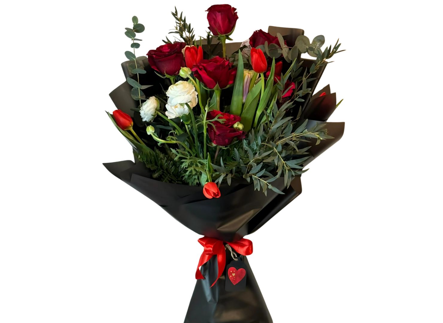 Elegant Red Rose Bouquet
