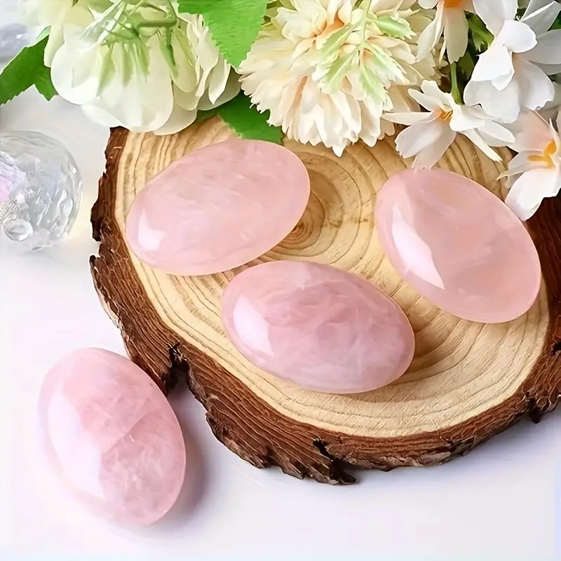 Polished Rose Quartz Stone