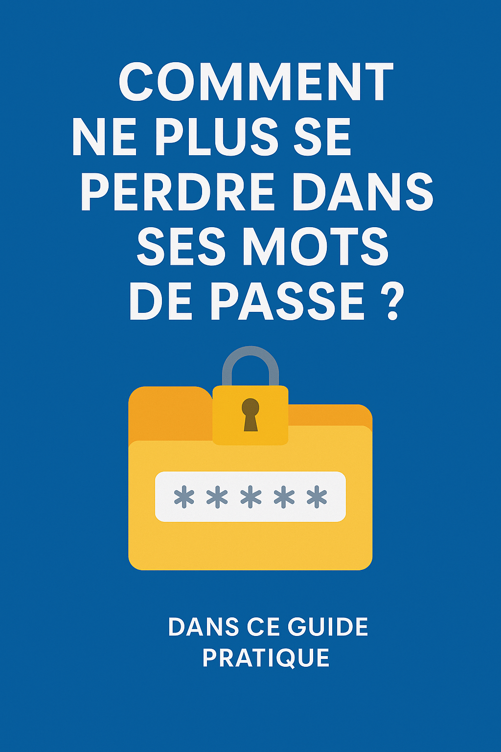 Comment ne plus se perdre dans ses mots de passe ?