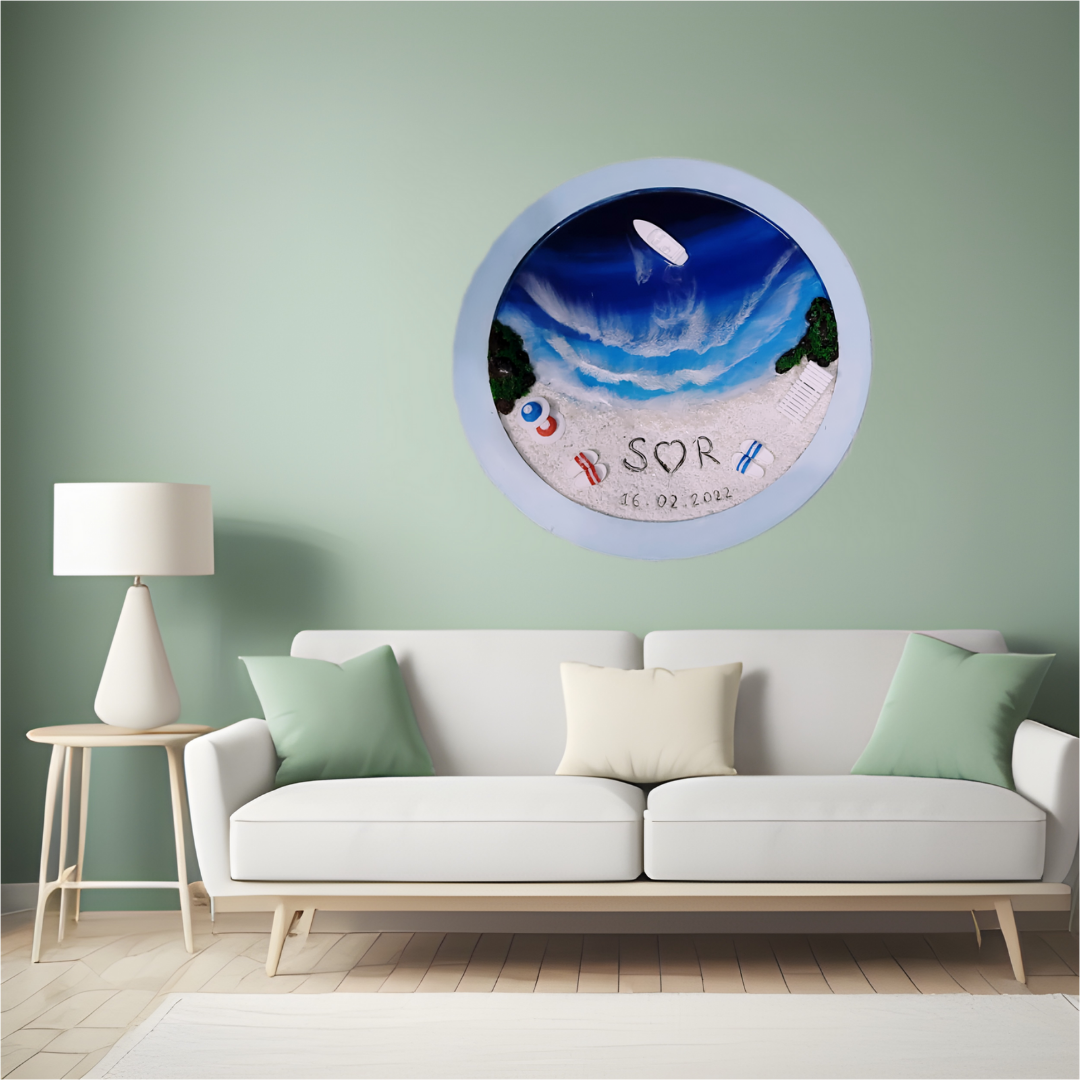Beach Theme Resin wall decor-Wall Art