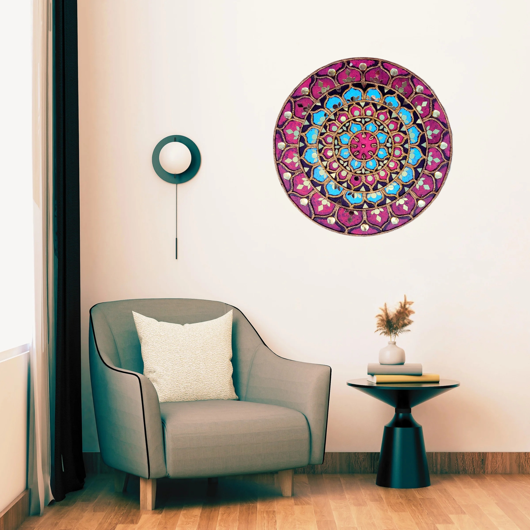 Lippan Art with Vibrant Elegance ✨