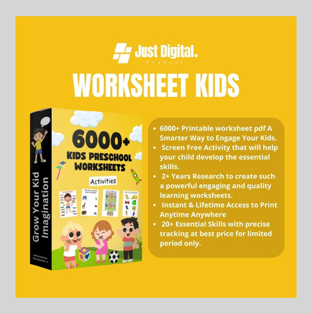 Fiches d'exercices pour enfants