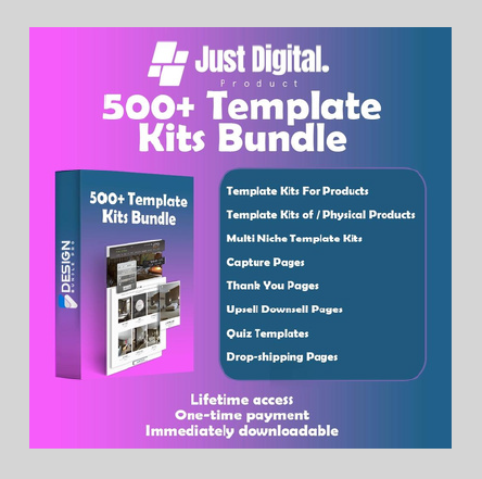 Pack de 500+ Kits de Templates