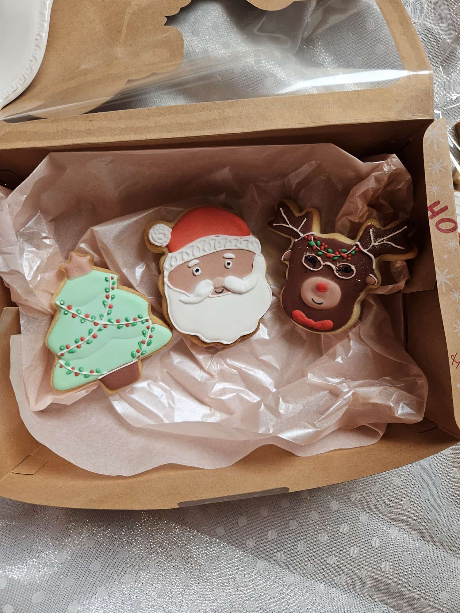 Biscuits décorés de Noël