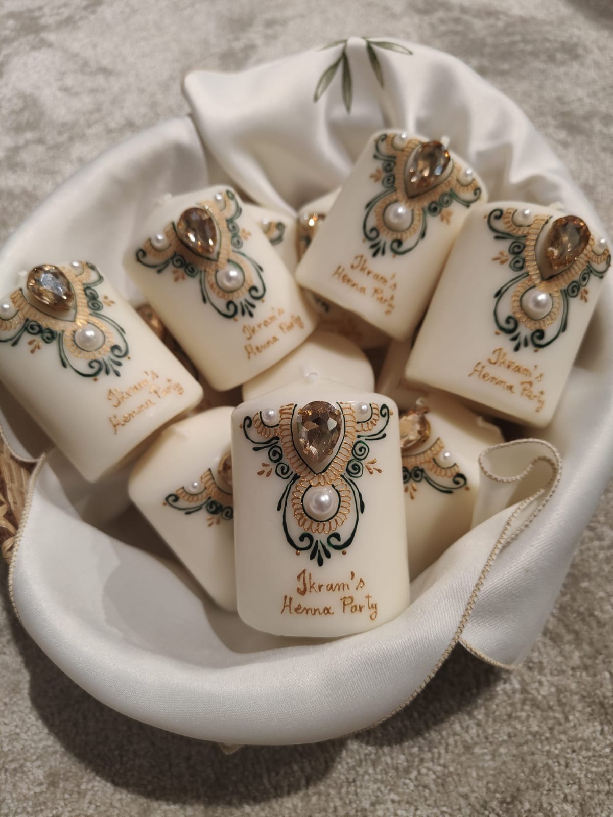 Bougies personnalisées