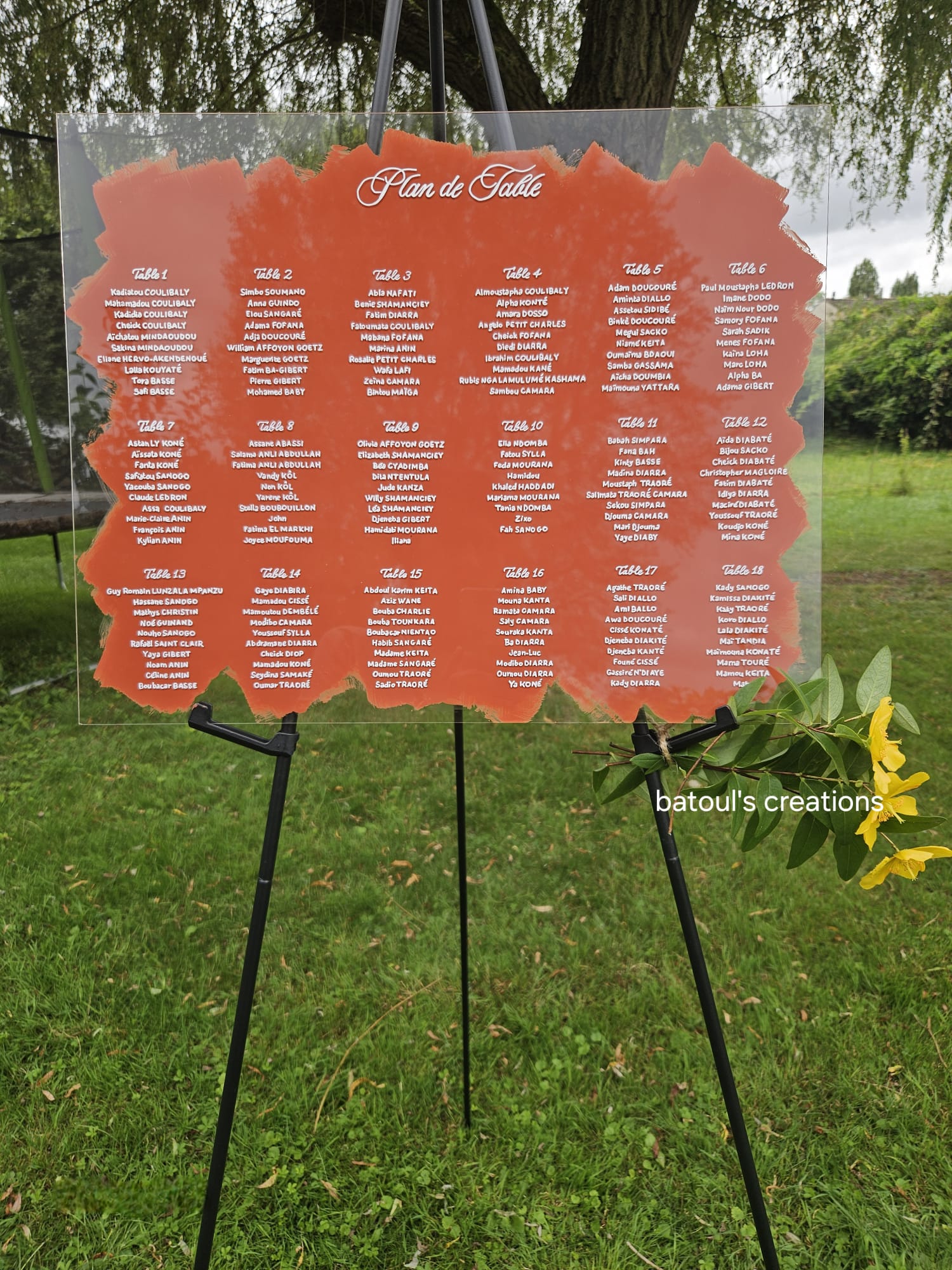 Plexiglass personnalisé