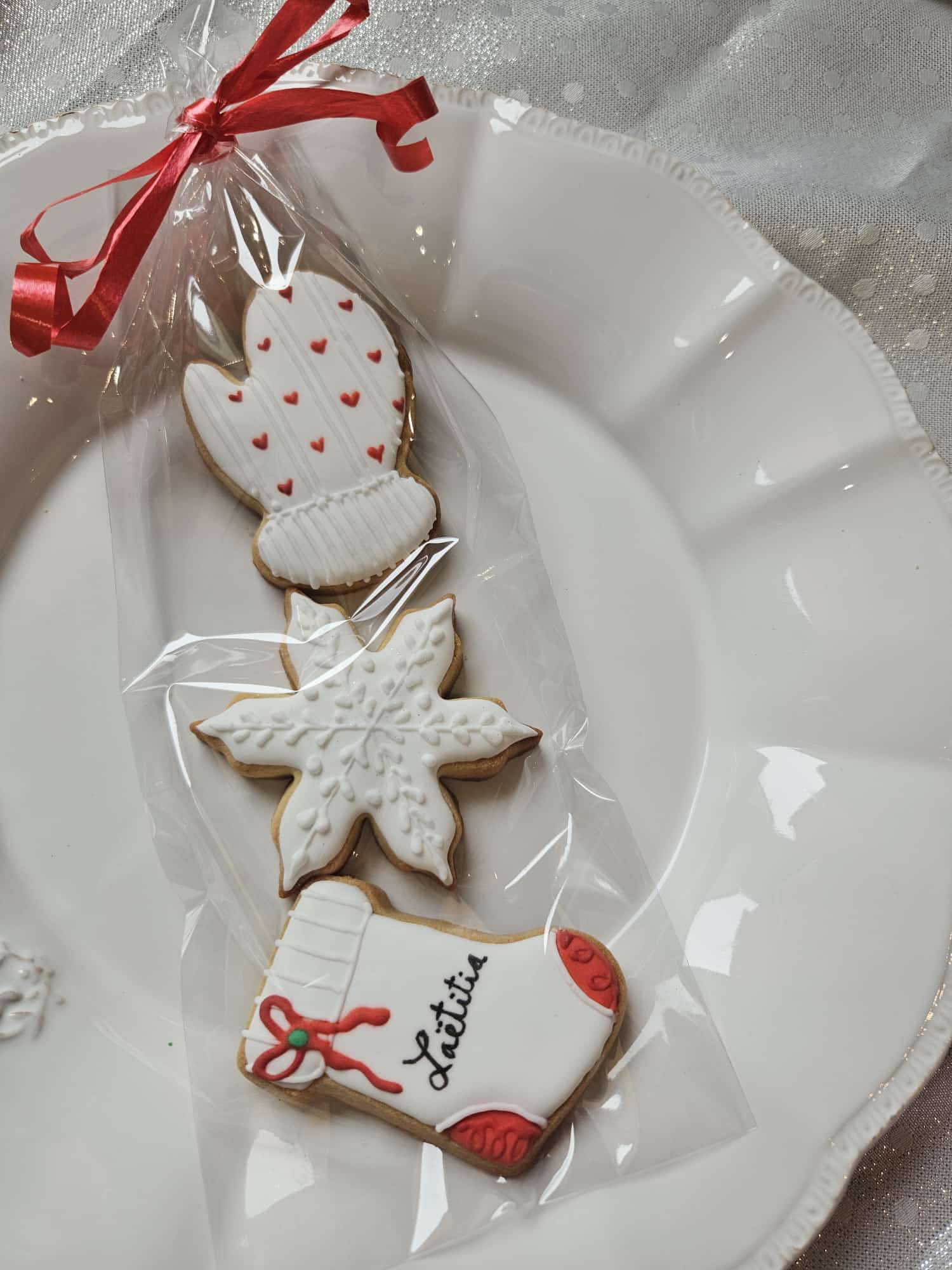 Biscuits décorés de Noël