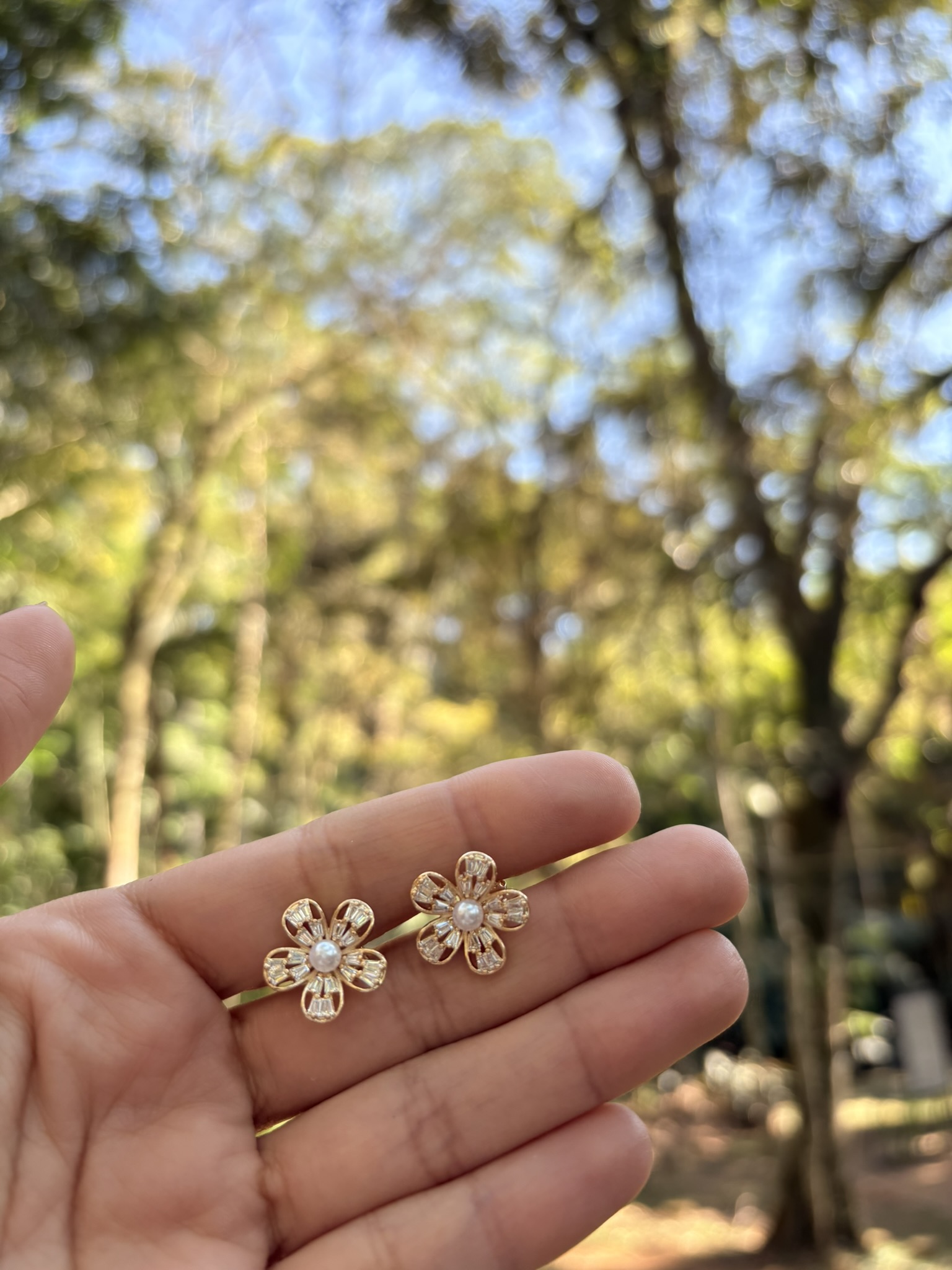 Brincos Flor de Laranjeira