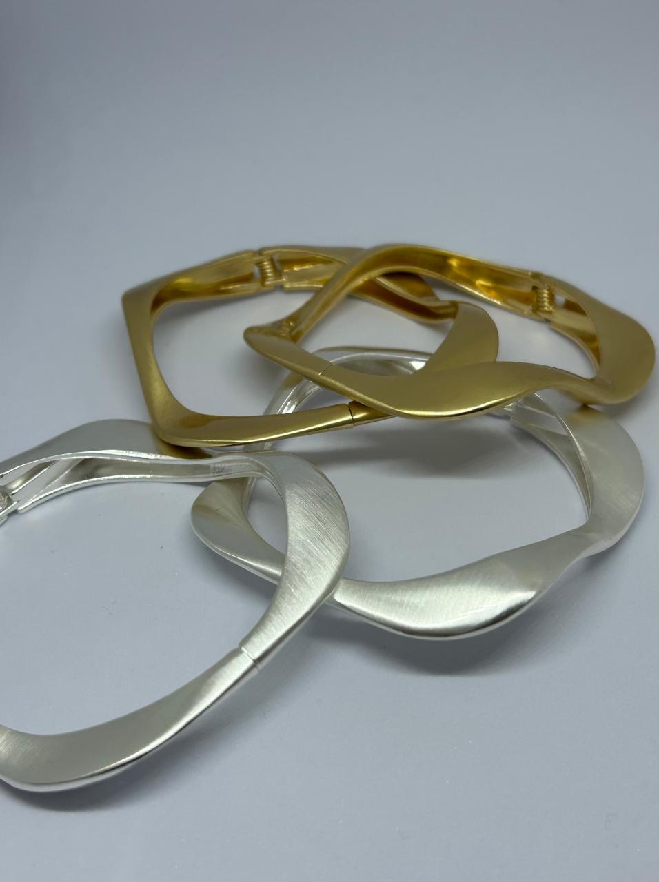 Braceletes orgânicos foscos 