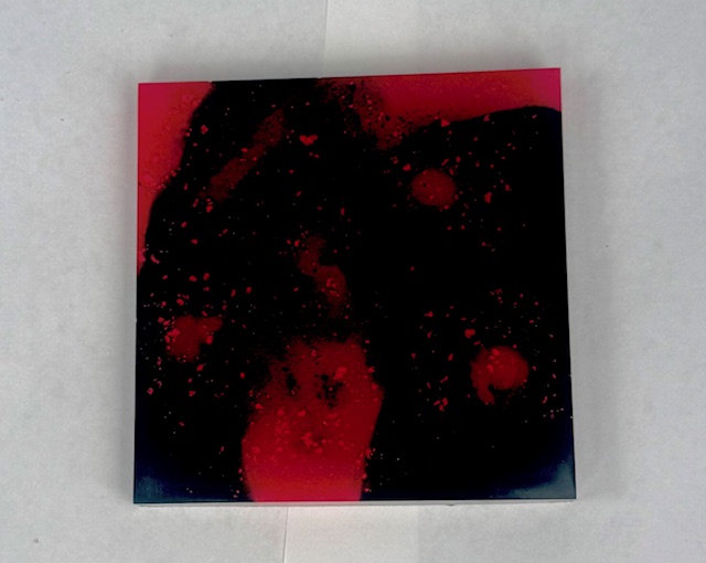 Abstract Red and Black