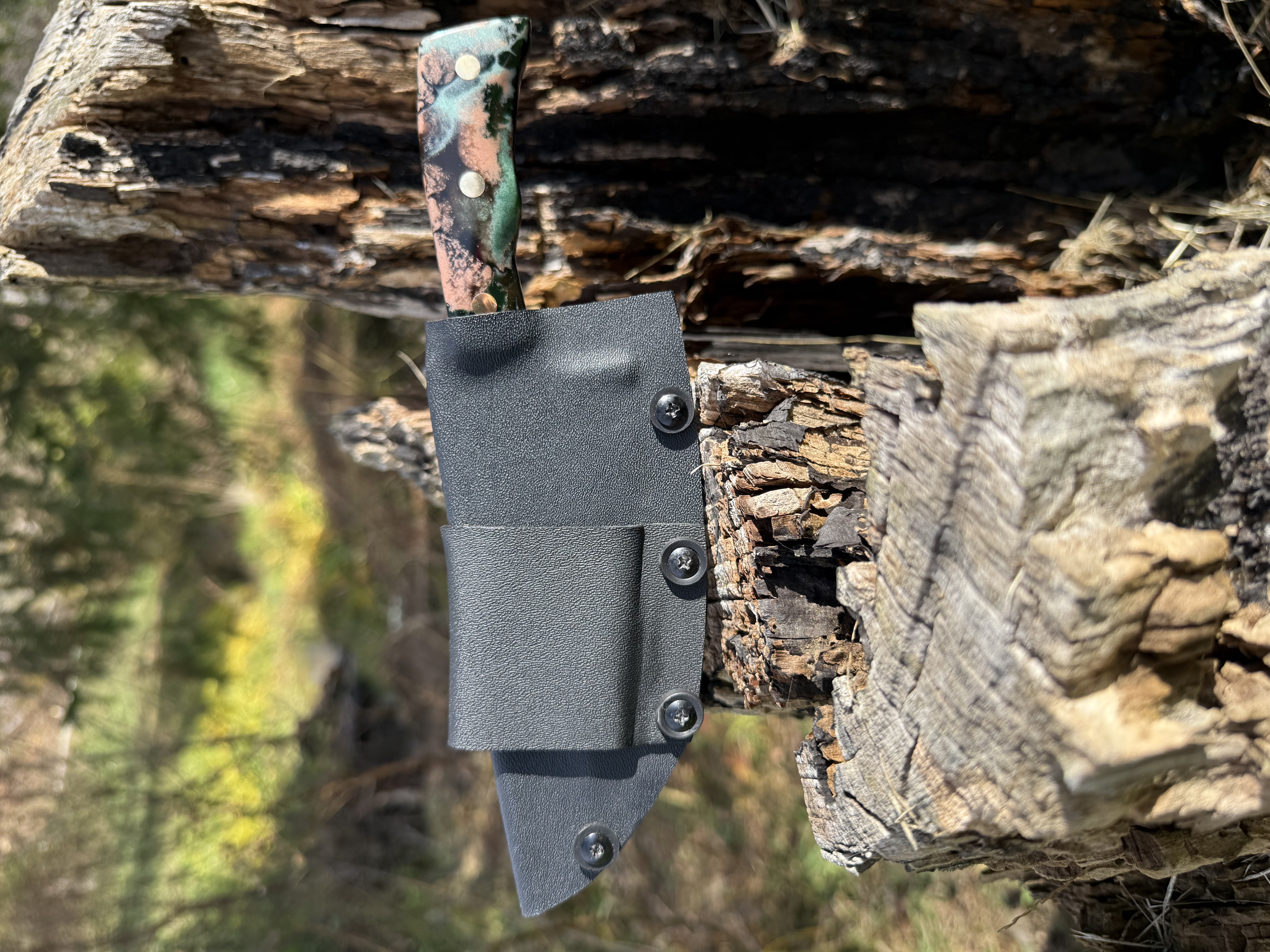 10” Hybrid Hunter/Skinner with Kydex Sheathe