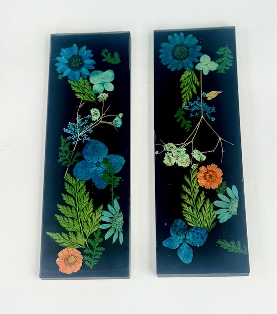 Pressed Flower And Leaf