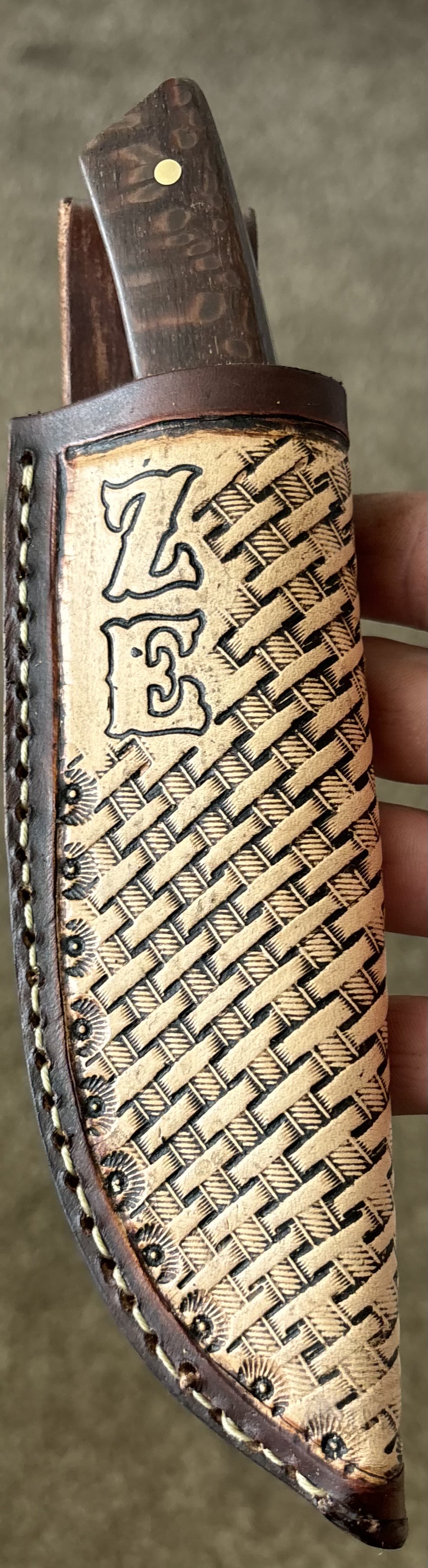 Custom Leather Sheathe