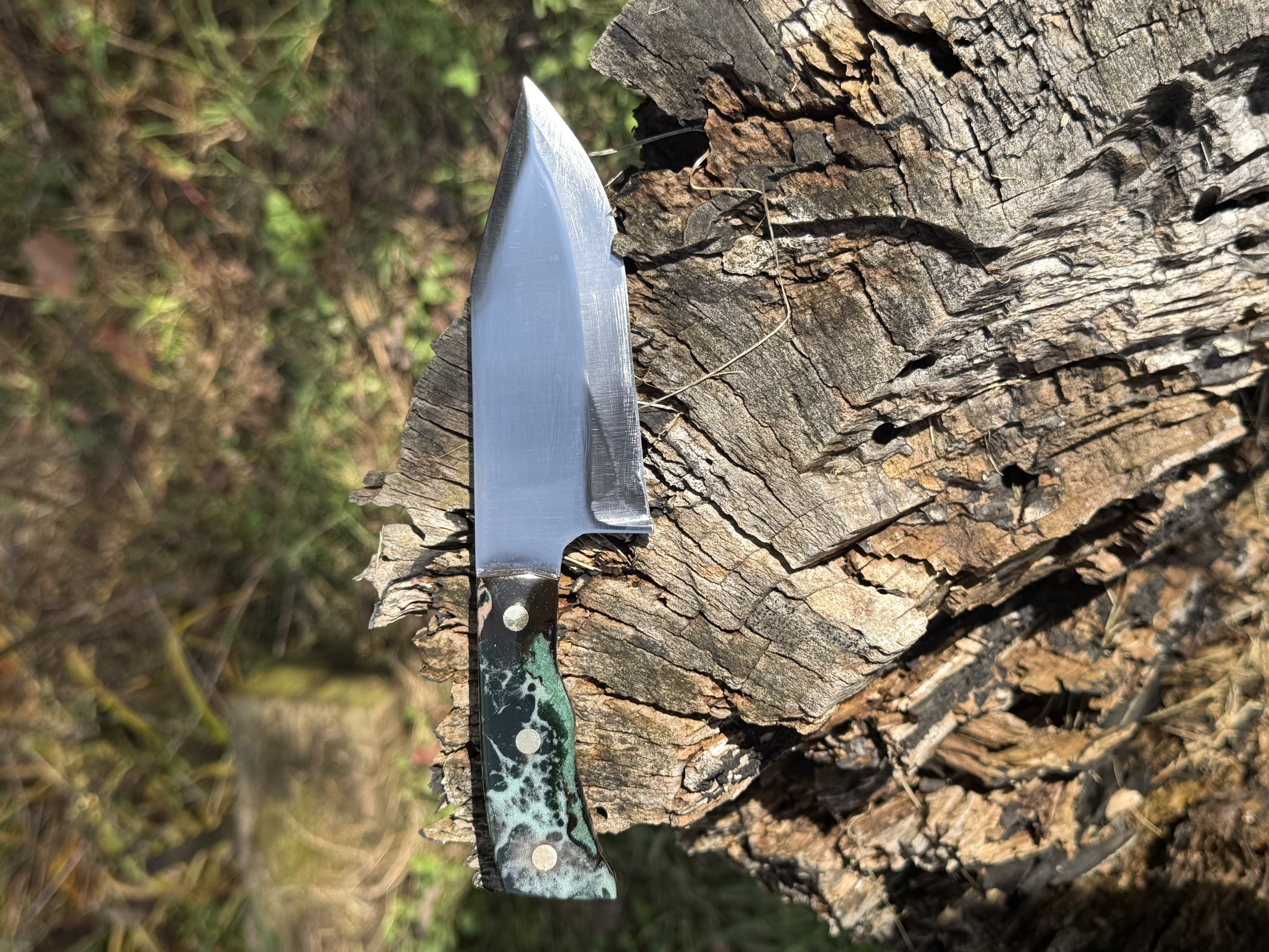 10” Hybrid Hunter/Skinner with Kydex Sheathe