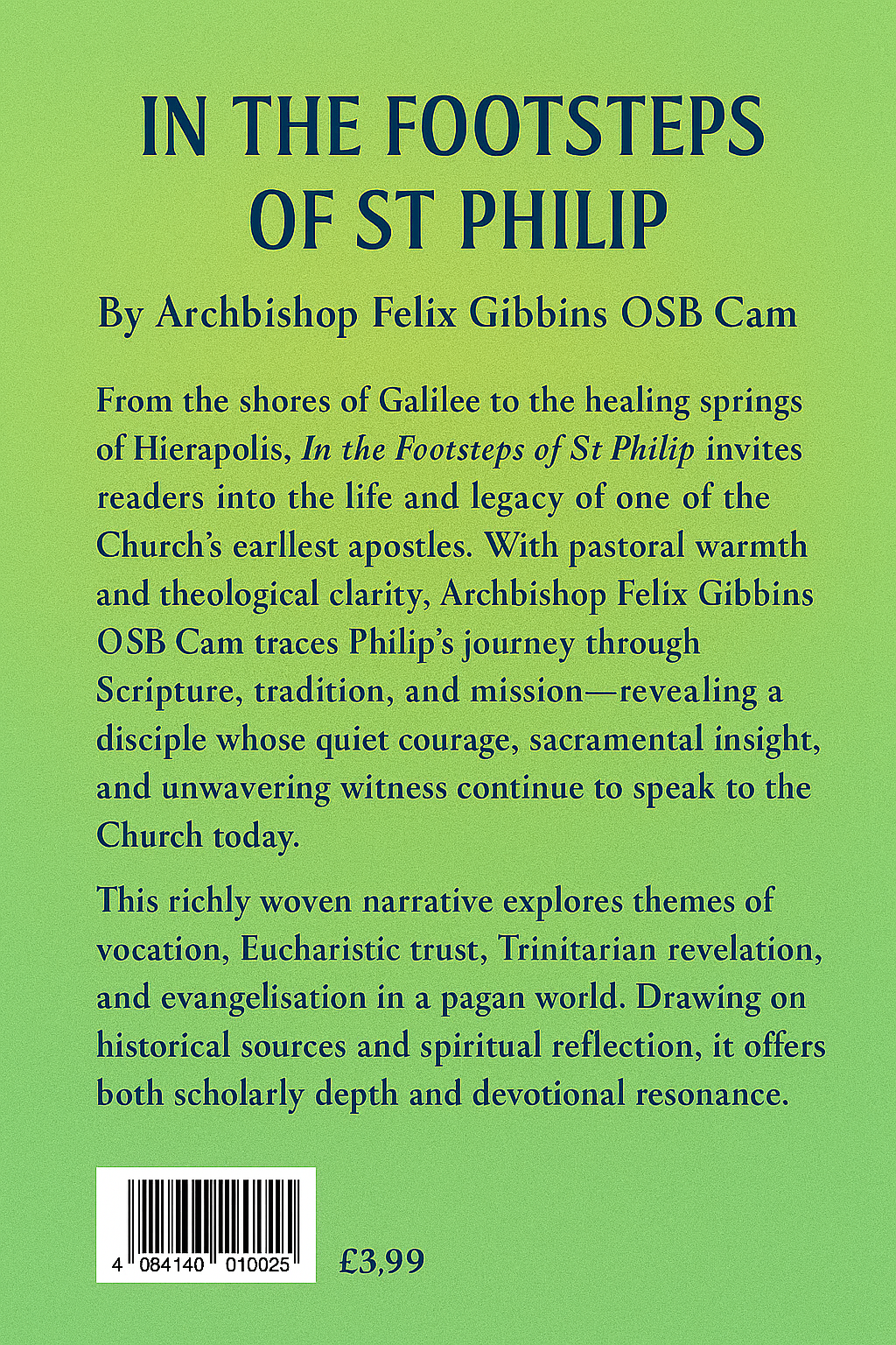 In the Footsteps of St Philip