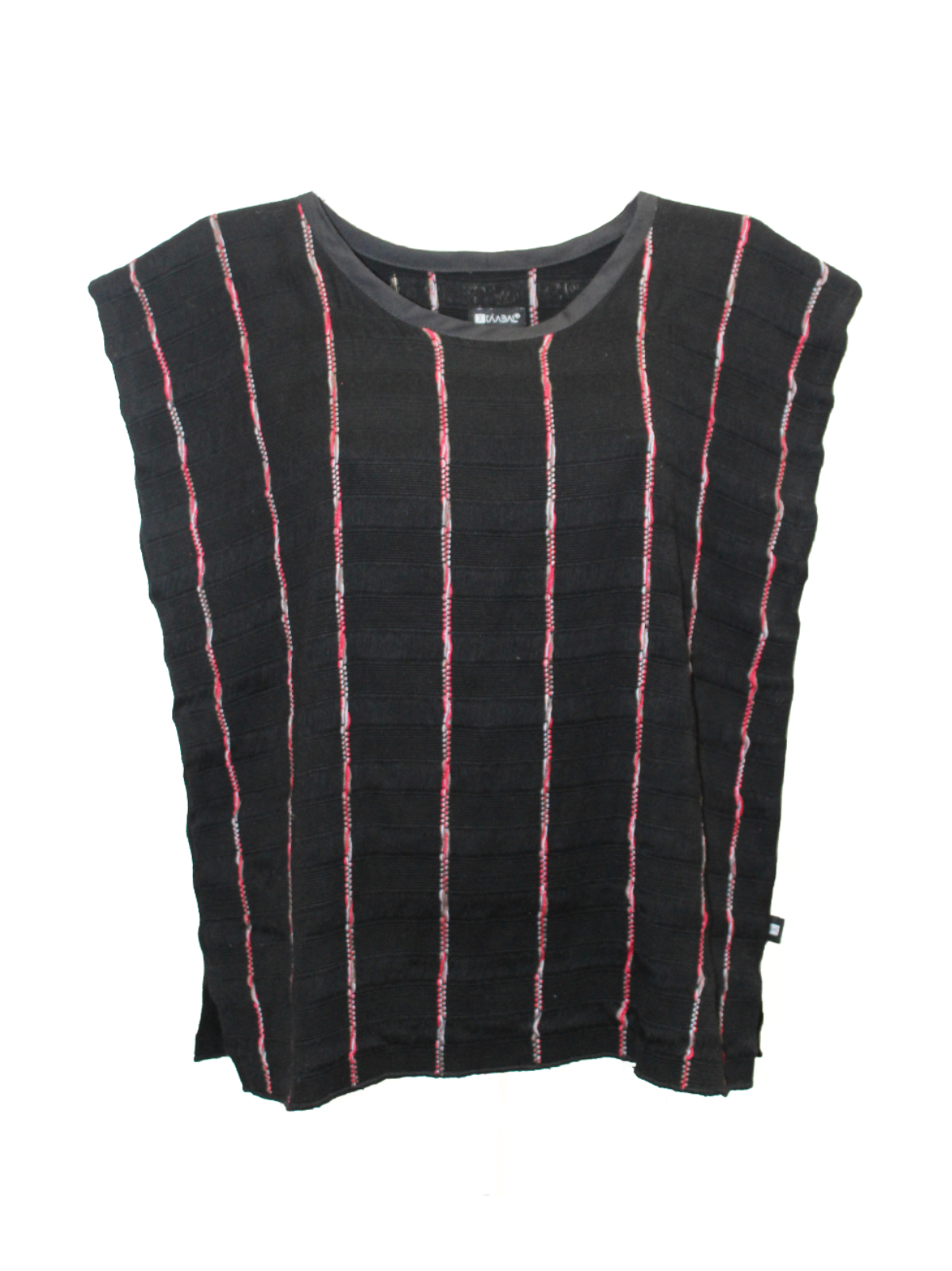 Blusa Deshilada Líneas. 