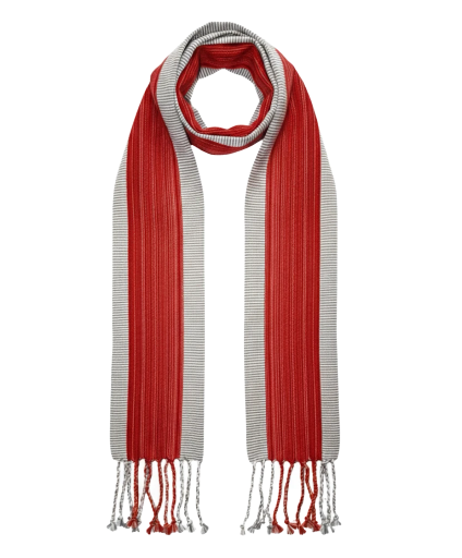 Bufanda Rio Woko. Bufanda tejida a mano 100% algodón.