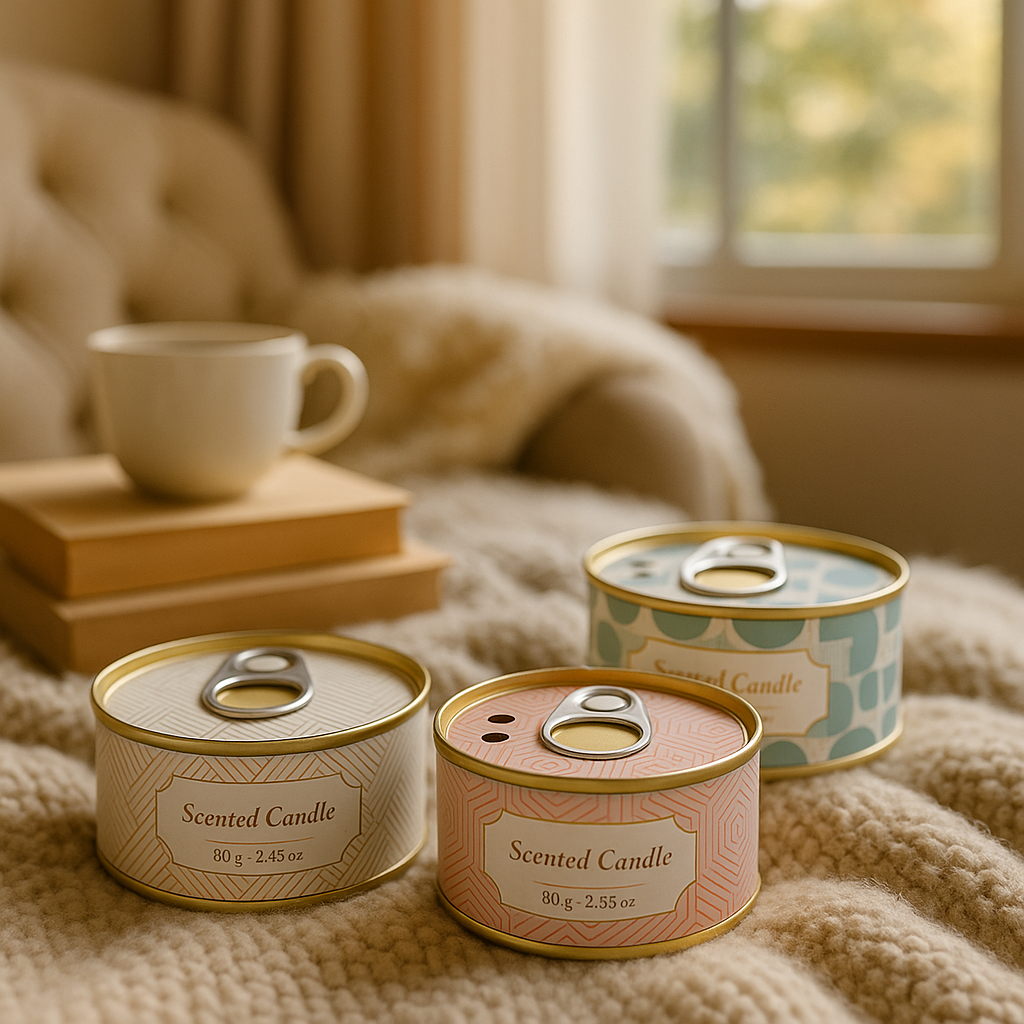 Soy Candle in Pop-Top Tin – 80g / 2.83 oz