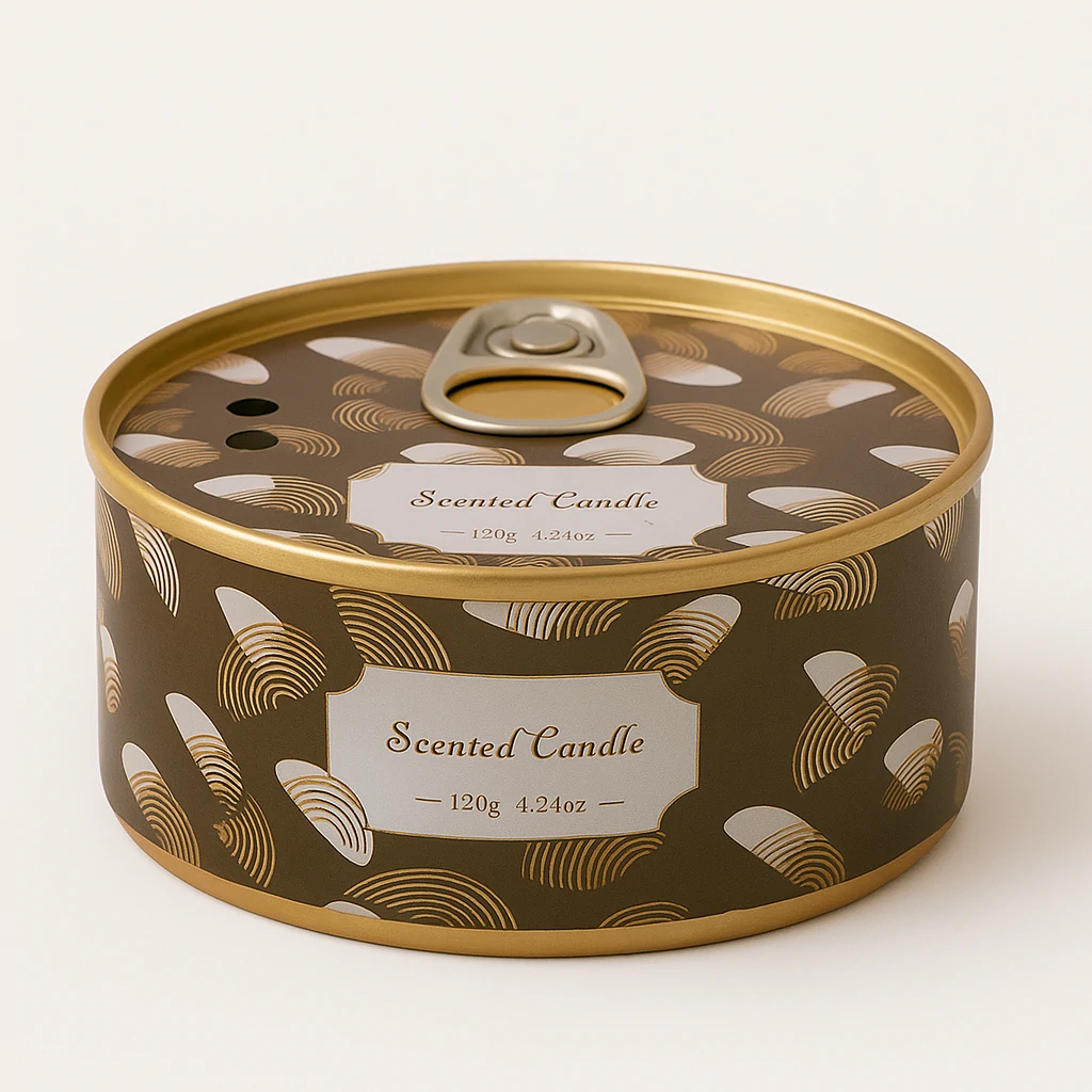 Soy Candle in Pop-Top Tin – 120g / 4.24 oz