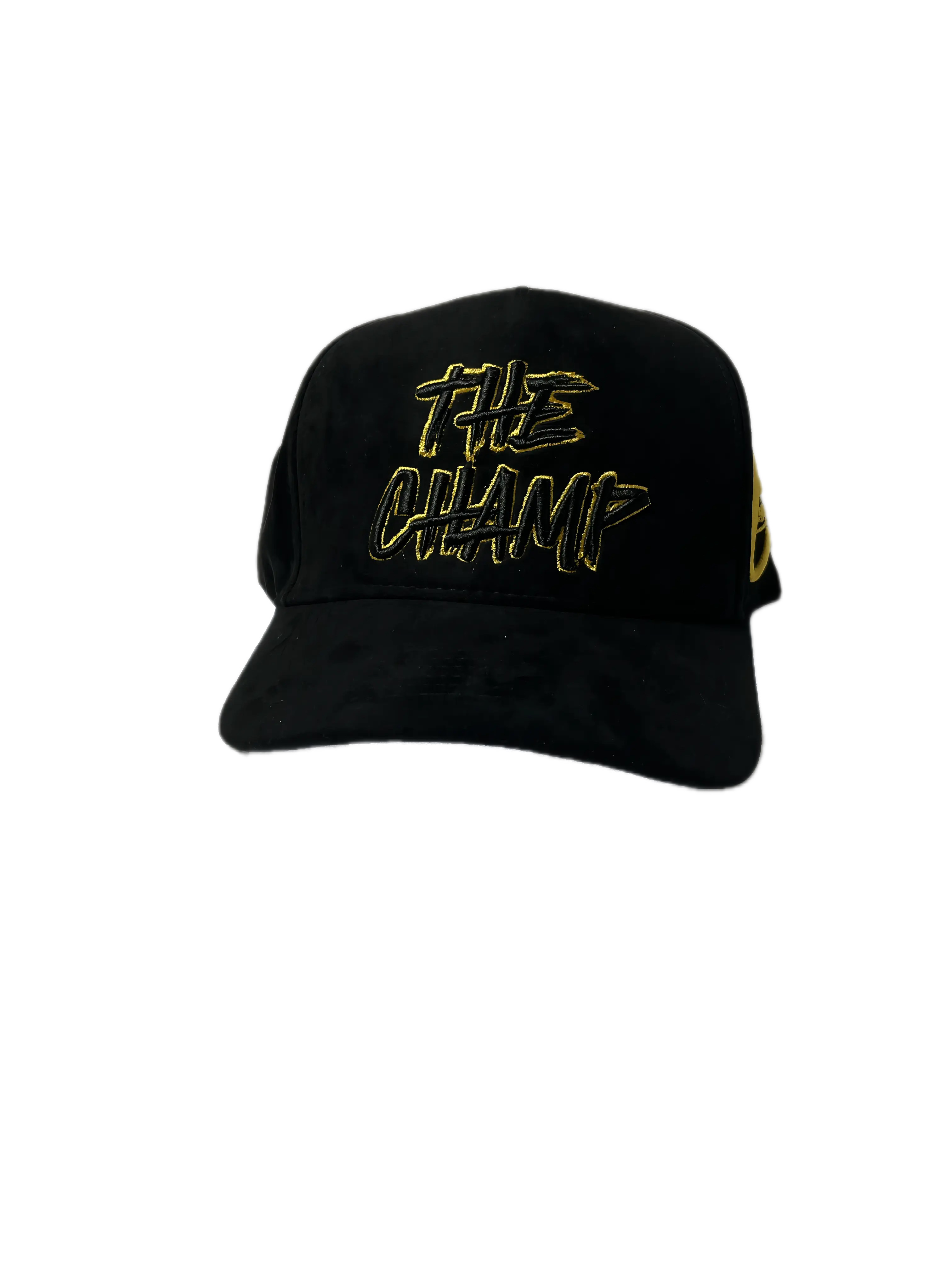 Black Embroidered Cap
