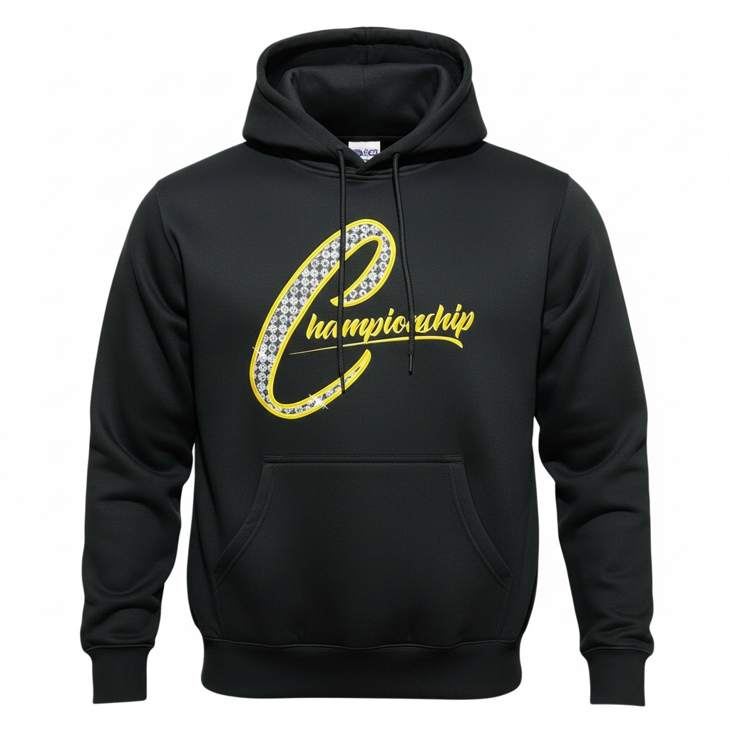 Championship Black Hoodie