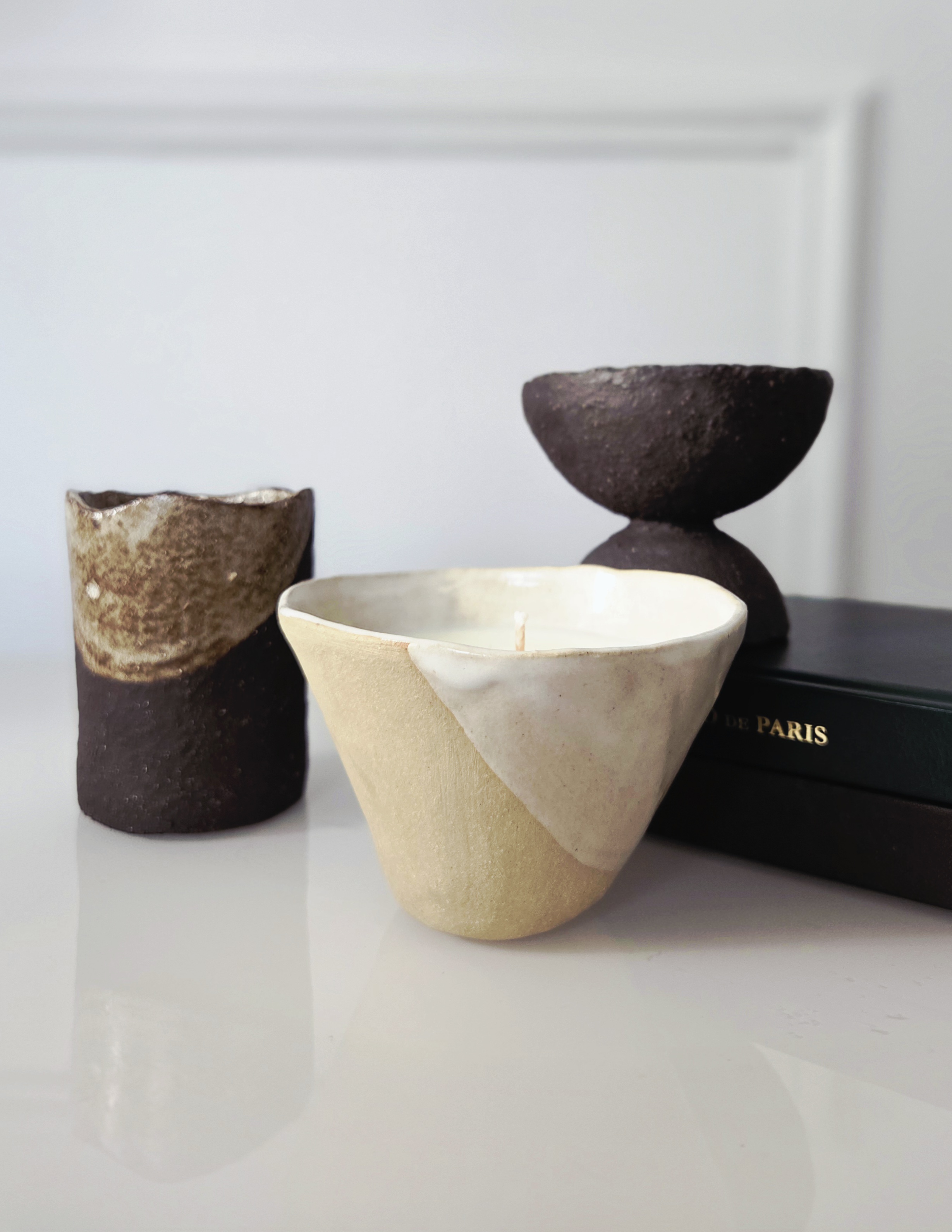 Bougie 100% naturelle artisanale 