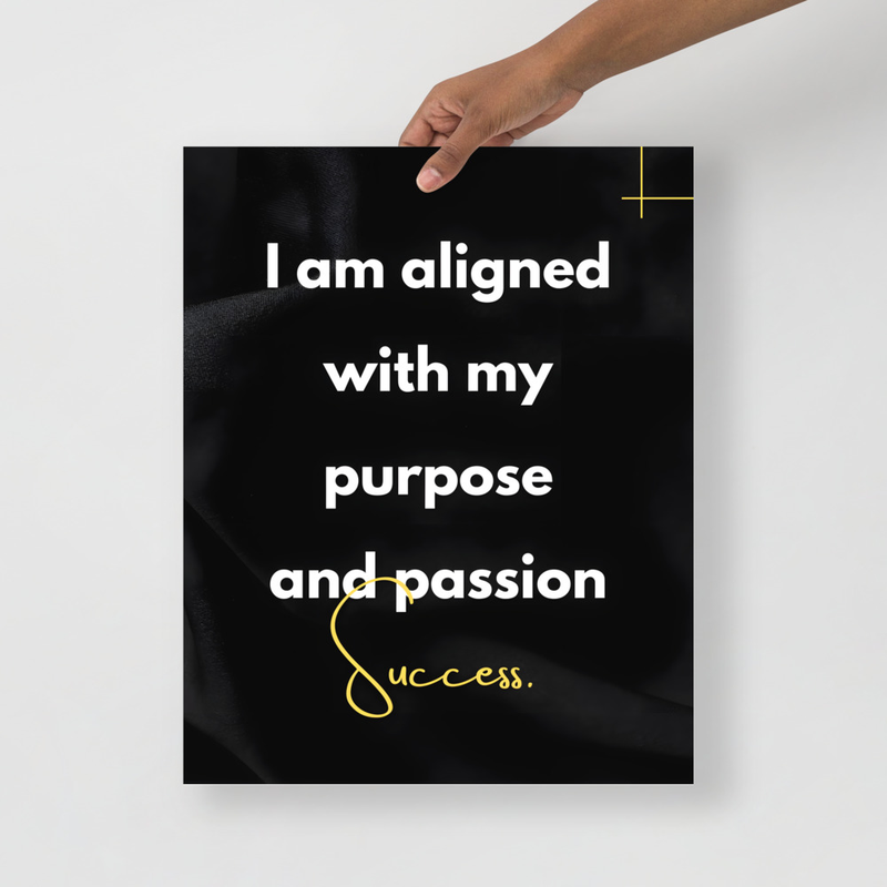 I am aligned with my purpose and passion