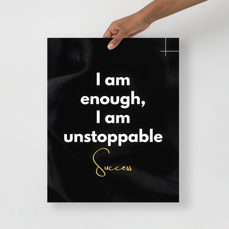 “I am strong, I am unstoppable”