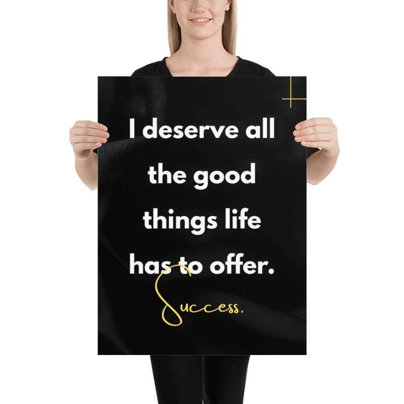 I Deserve All