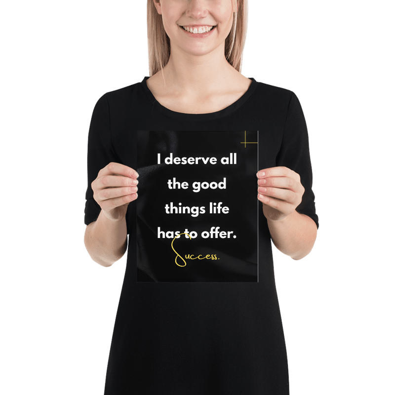 I Deserve All