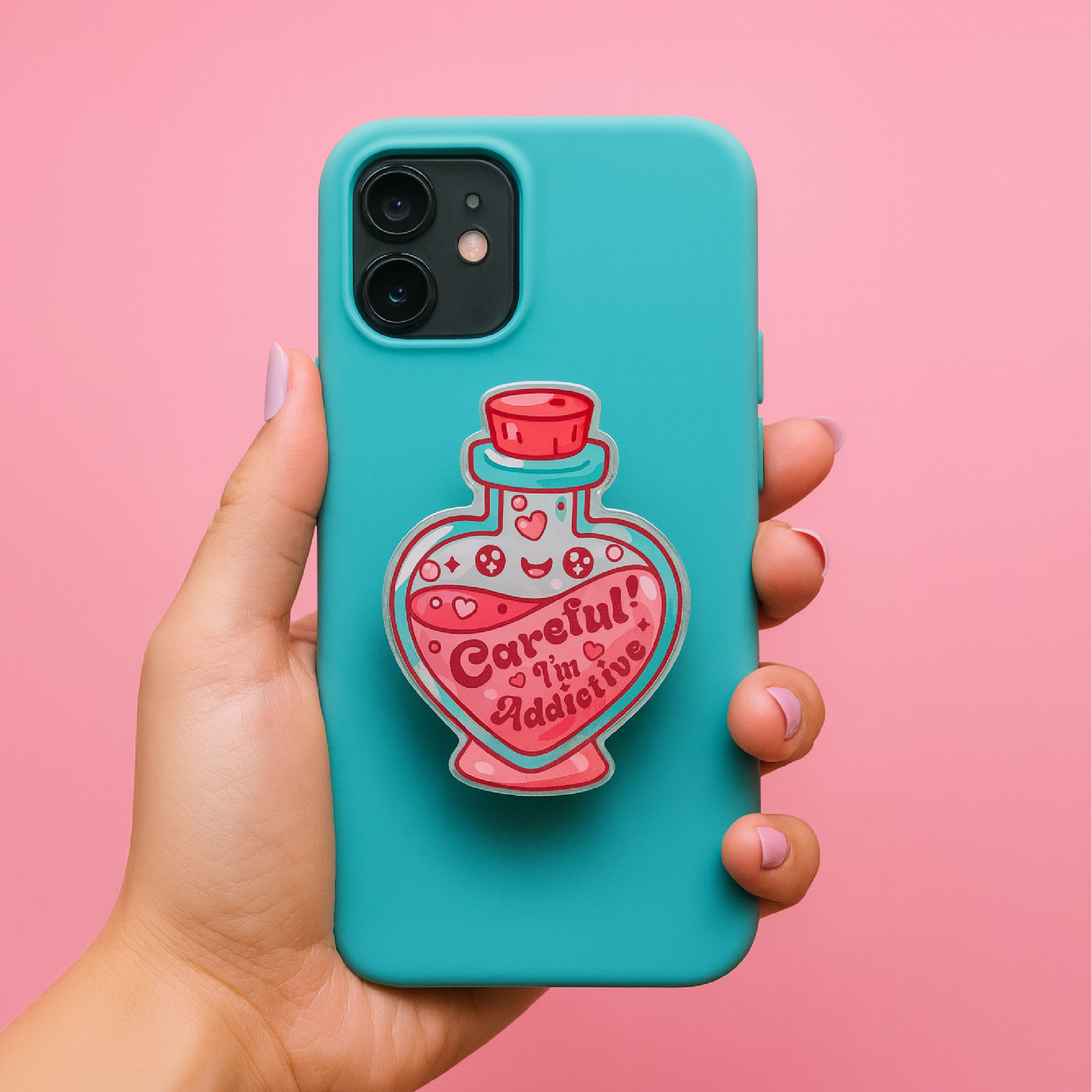 love potion - poción de amor (PopSocket - soporte para celular)