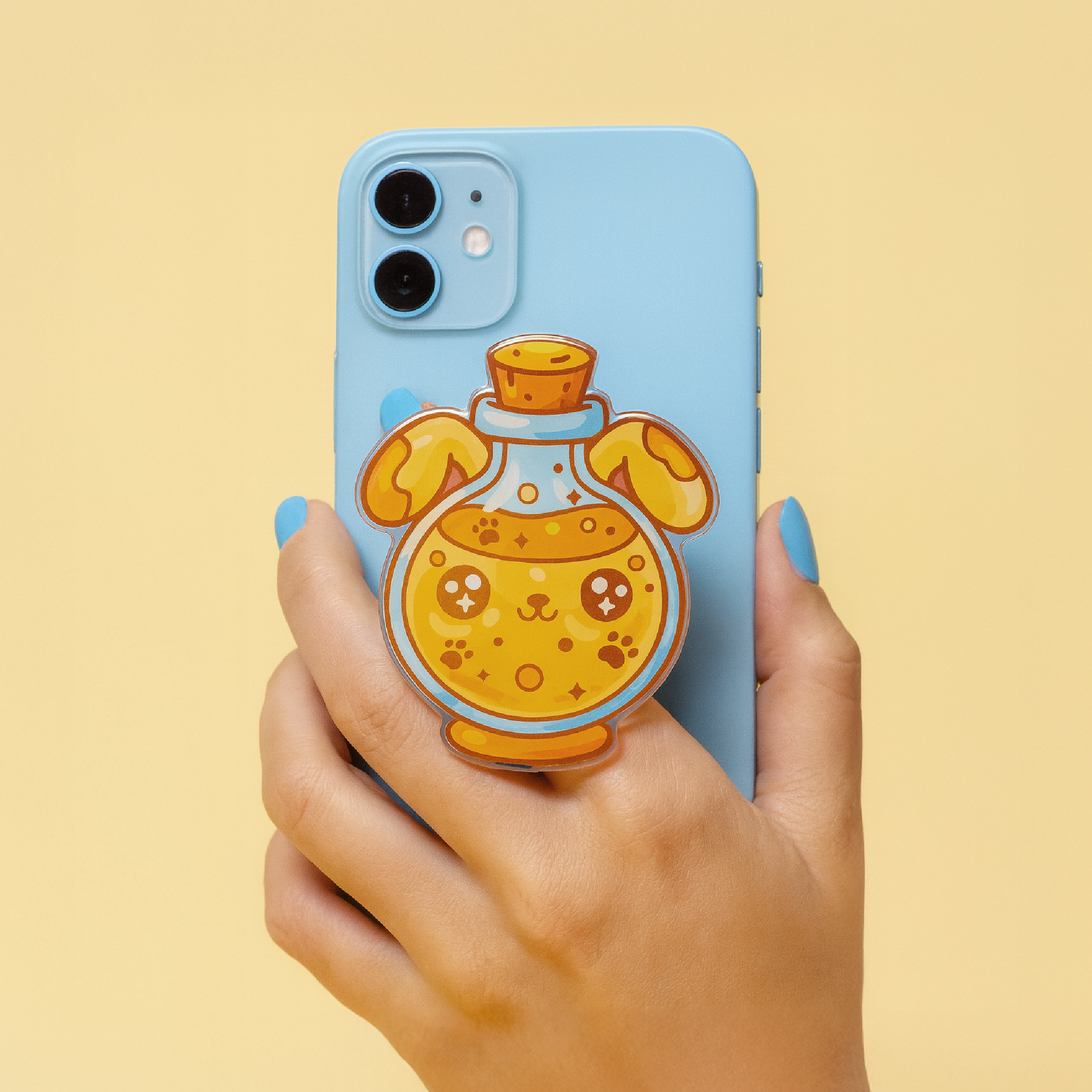 Dog Potion - Pocion perruna (PopSocket - soporte para celular)