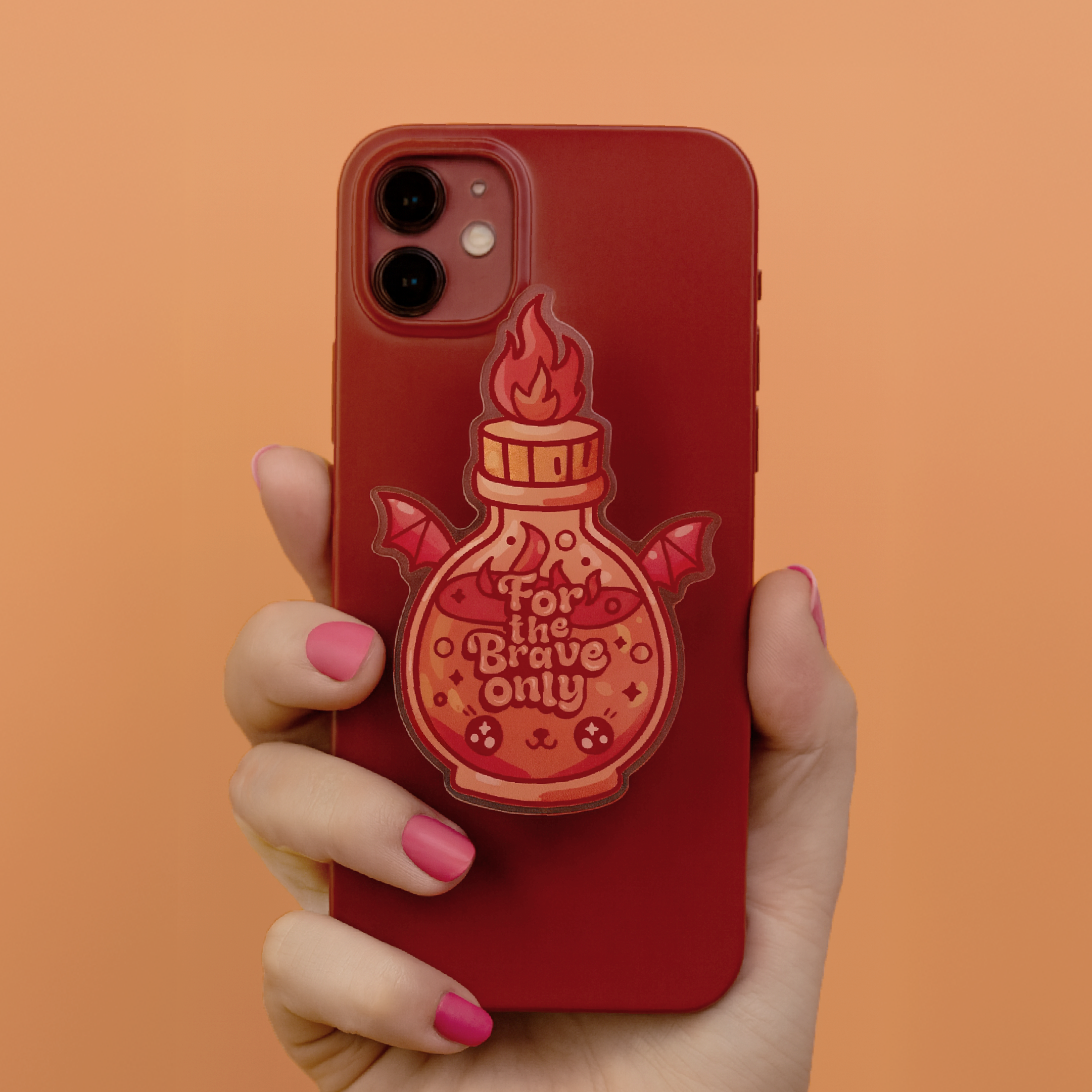 fire potion - poción de fuego (PopSocket - soporte para celular)