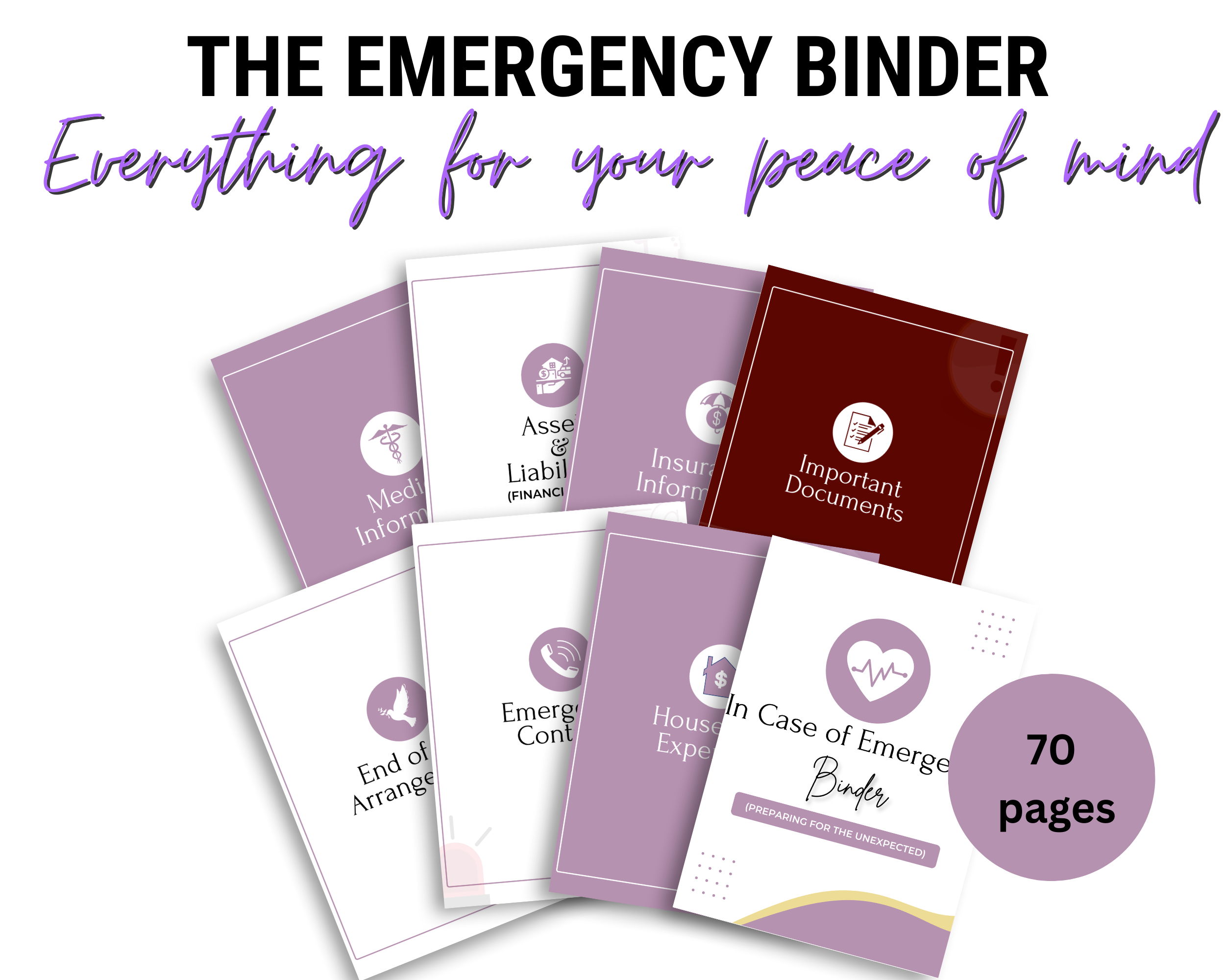 THE EEMERGENCY BINDER