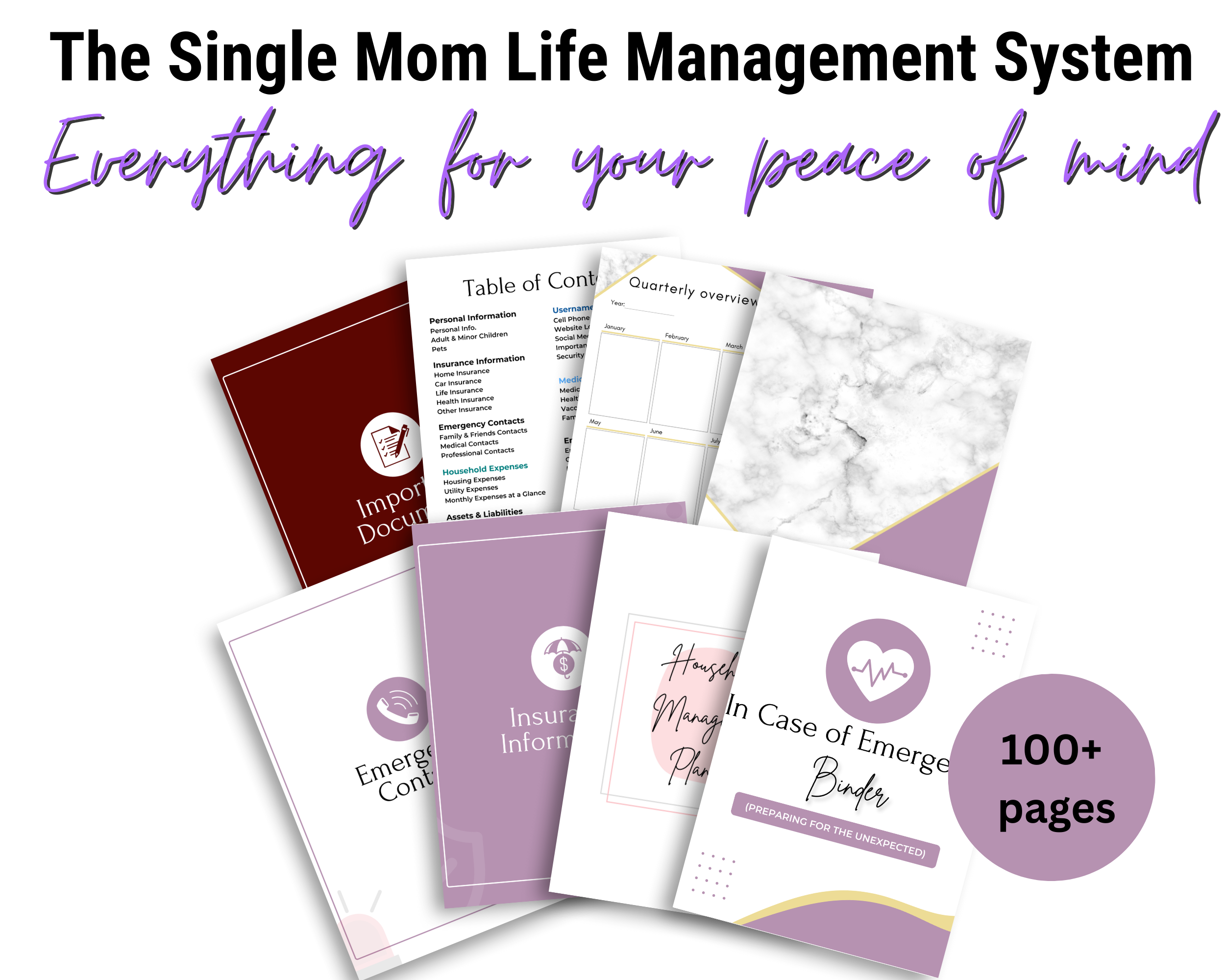 The Single Mom Life Management System