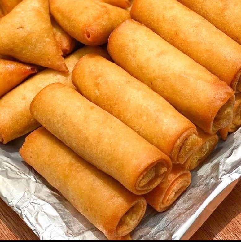 Catering orders 1/2 Tray Crispy Spring Rolls