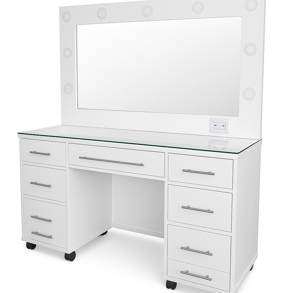 Mesa de maquillaje profesional