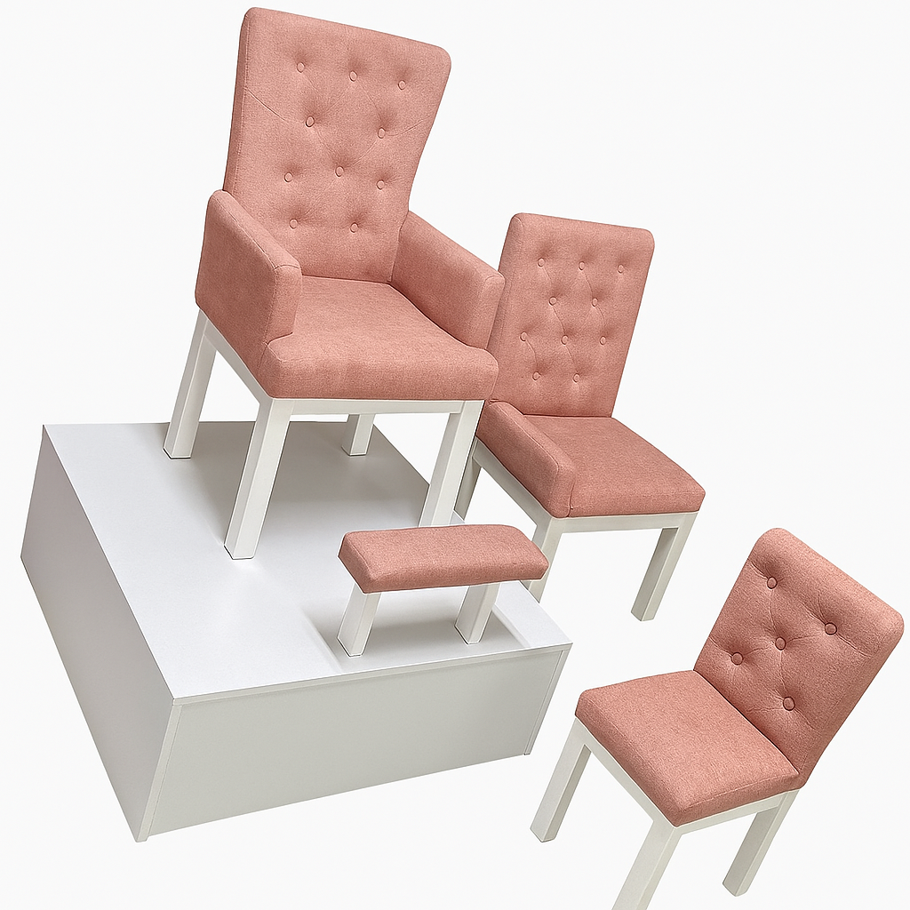 Sillas de salón para pedicura