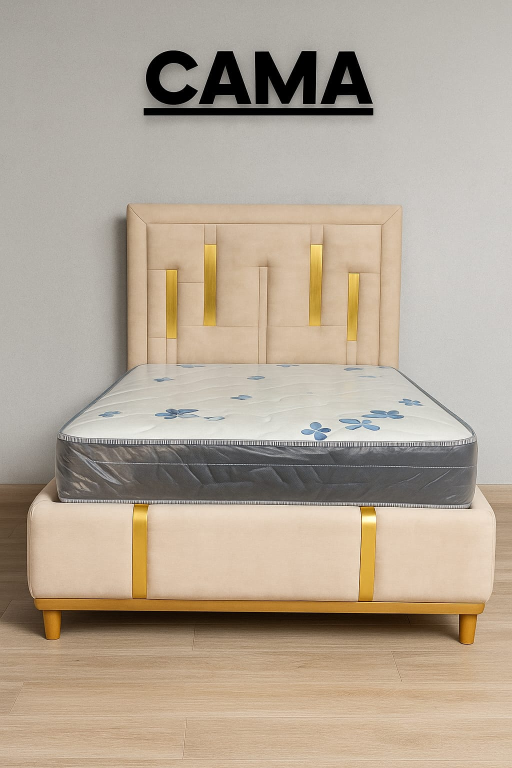 Cama individual moderna