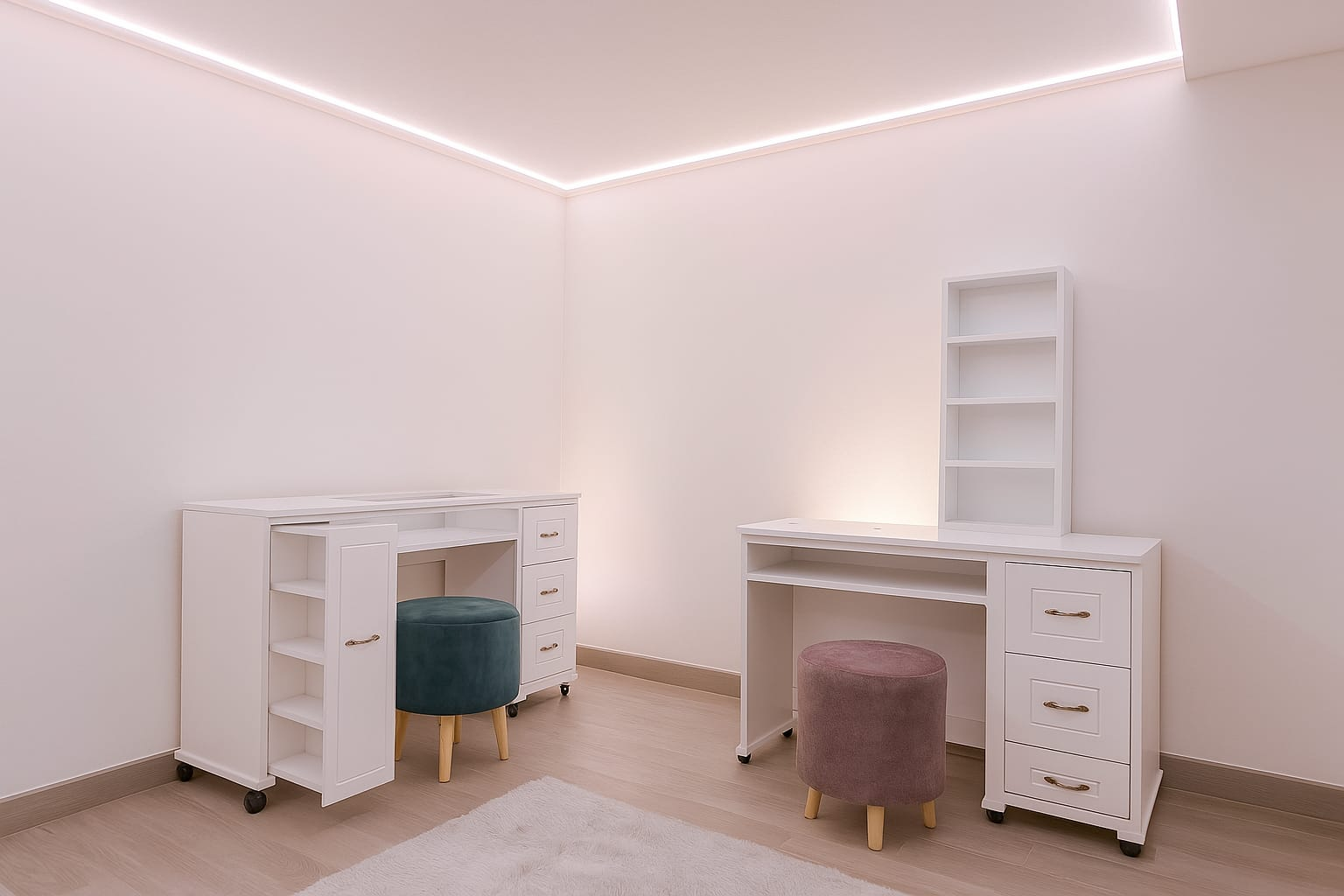 Escritorio blanco moderno