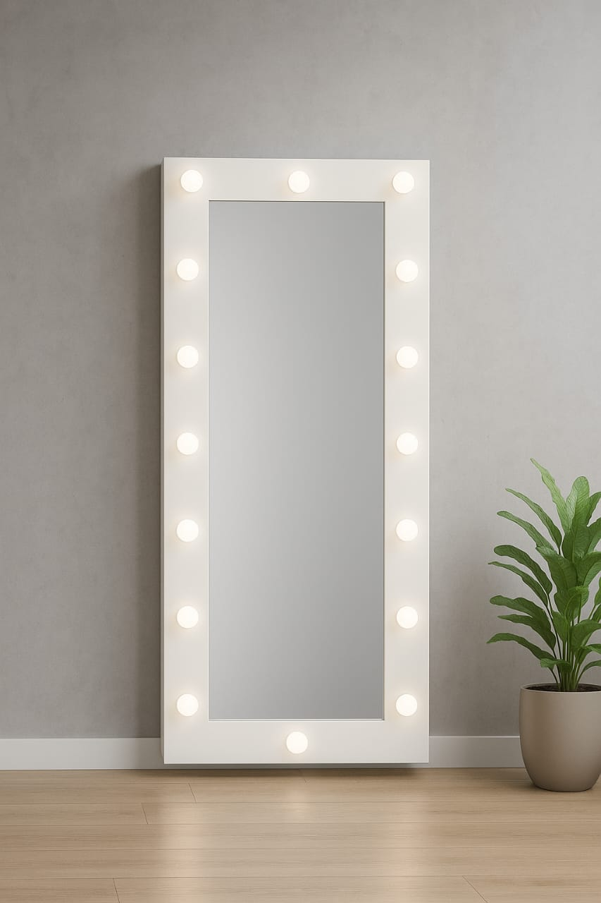 Espejo de tocador con luces