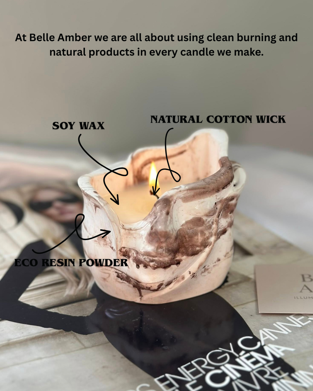 Elegant Minimalist Candle