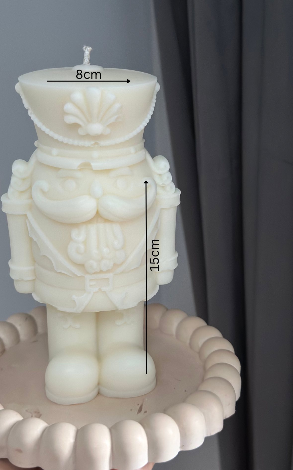 Nutcracker Soldier Candle