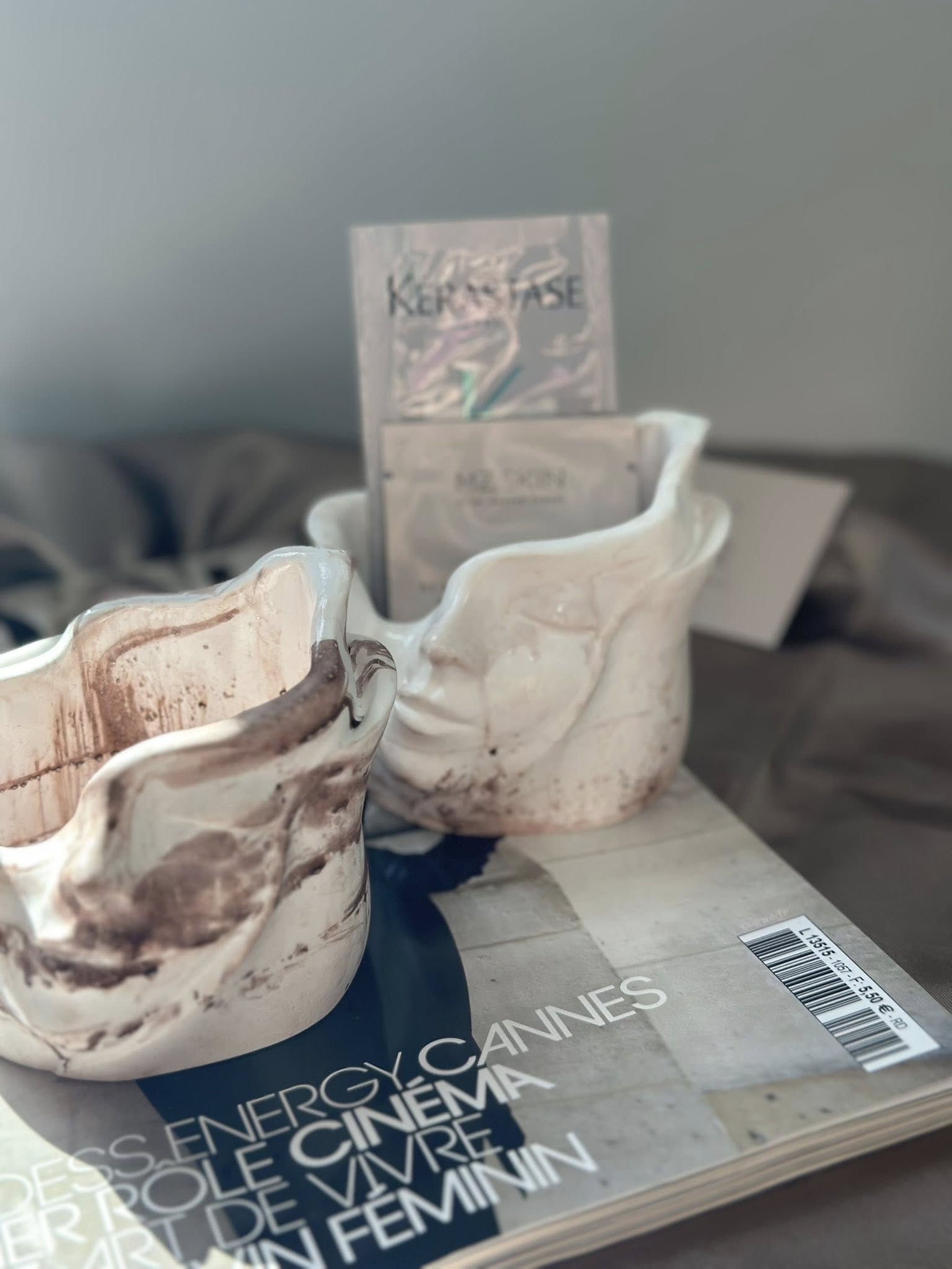 Face sculpture decor