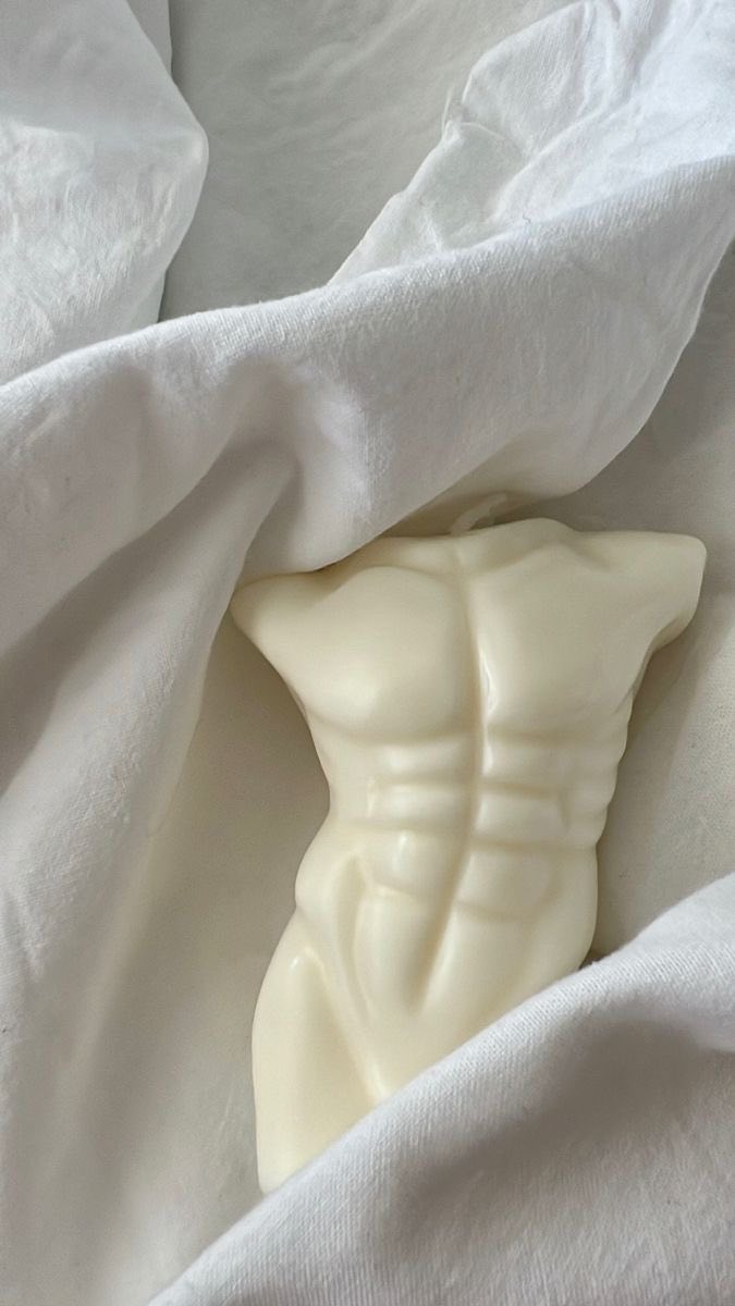 Male Torso Shaped Candle