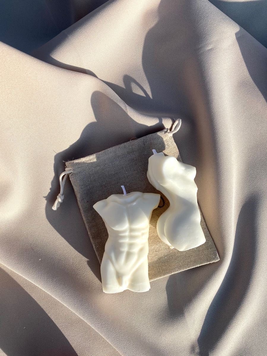 Male & Female Torso Candles